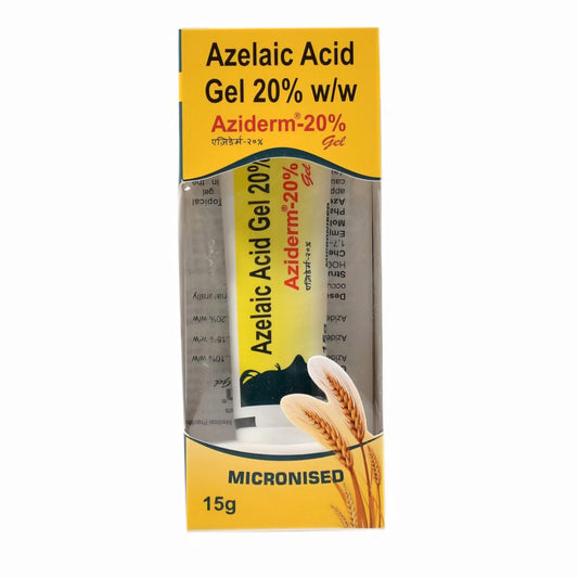 Azelaic Acid Gel 20% for acne and hyperpigmentation treatment